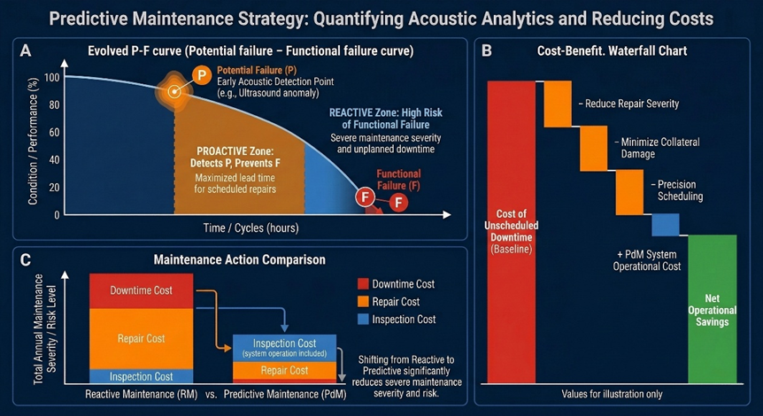 144 microphone array gain versus element quantity chart demonstrating the physical sweet spot for HertzInno acoustic cameras