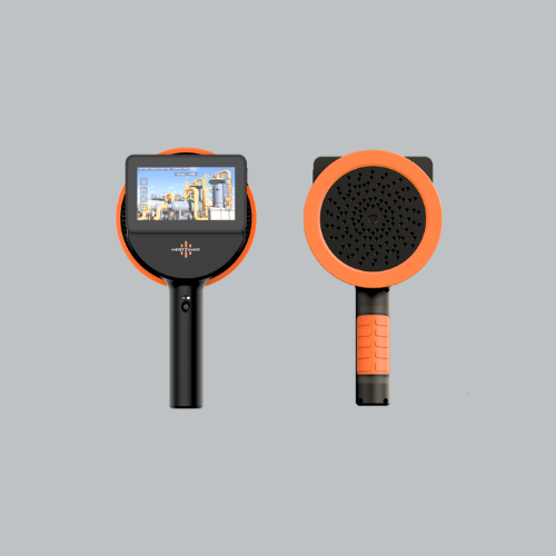 Hertzinno handheld acoustic camera with ATEX Front and rear