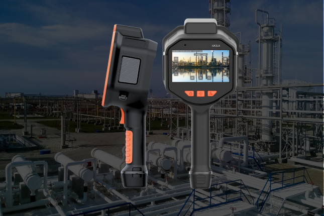 HA3LX handheld acoustic and laser methane camera