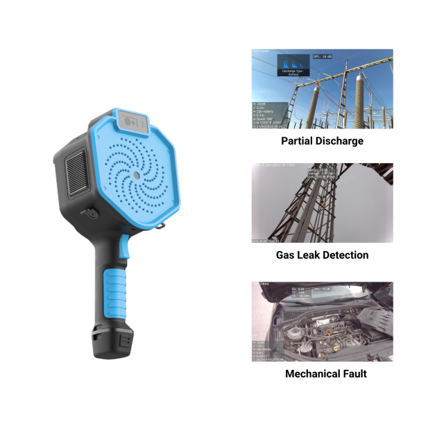 HA3 handheld acoustic camera for substation partial discharge inspection