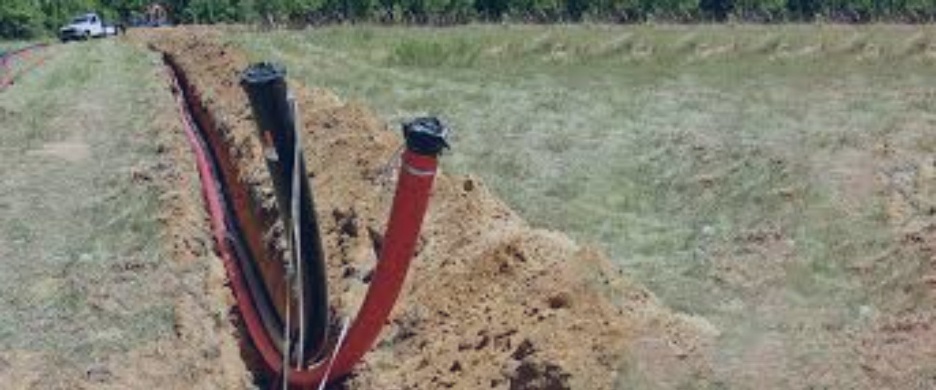 Data center cable route trench distributed temperature sensing monitoring