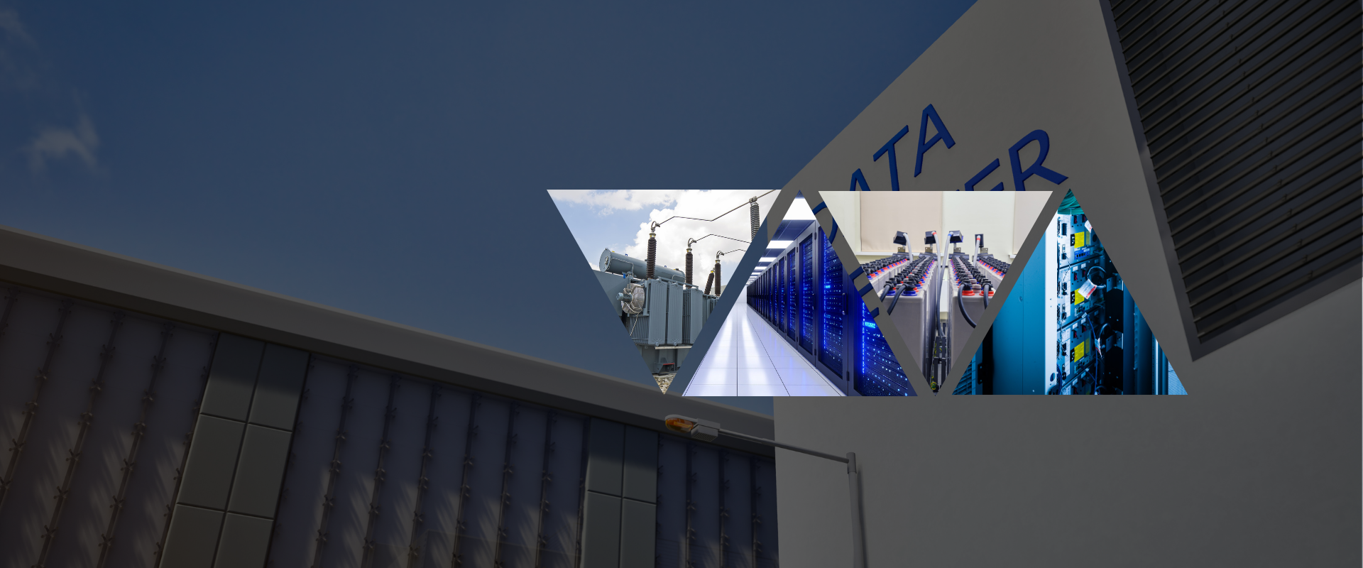 HERTZINNO data center sensing architecture with DGA acoustic imaging DTS DAS and voiceprint monitoring
