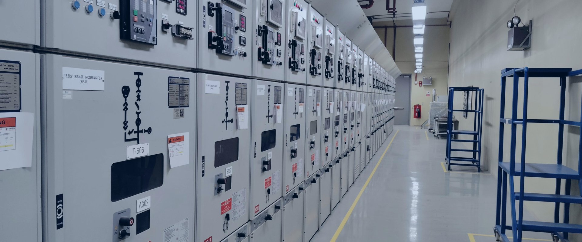 Data center switchgear UPS room acoustic and thermal inspection