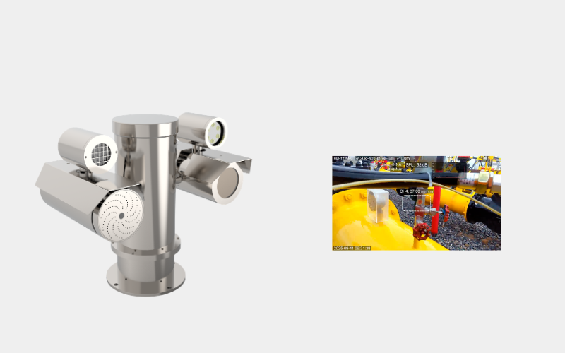 Camera verification layer for pipeline station monitoring
