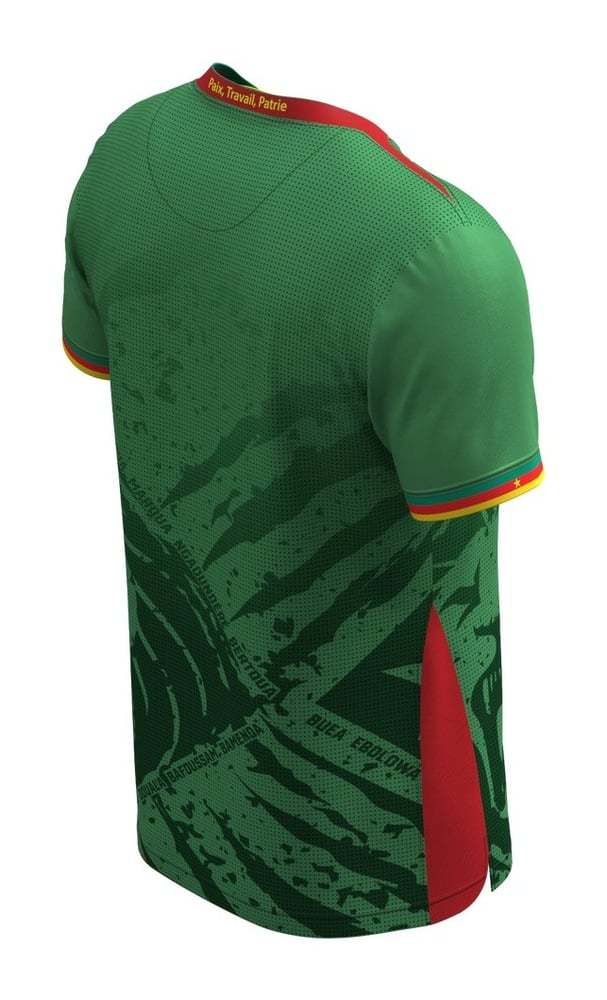 Kid's Cameroon 2025 Home Shirt