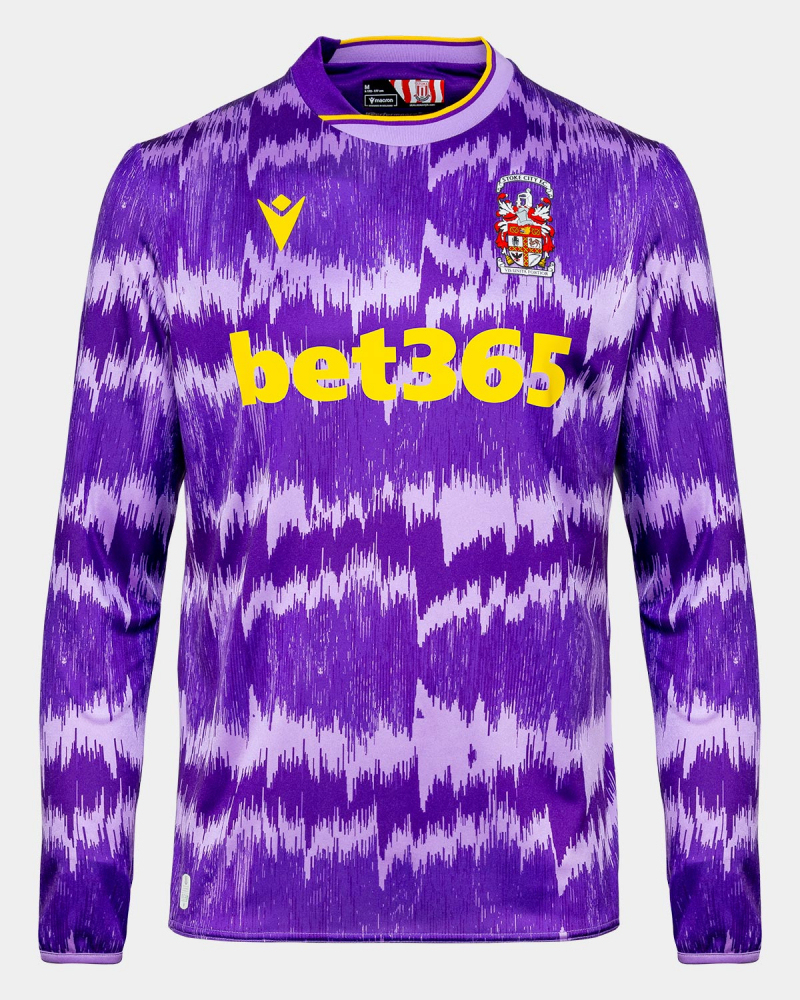 Men's Stoke City 2025/26 Away Long Sleeve Shirt