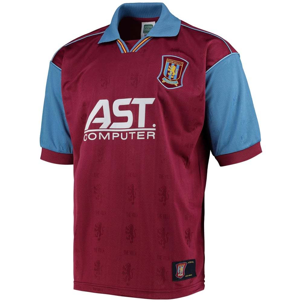 Women's Aston Villa 1996 Home Retro Shirt