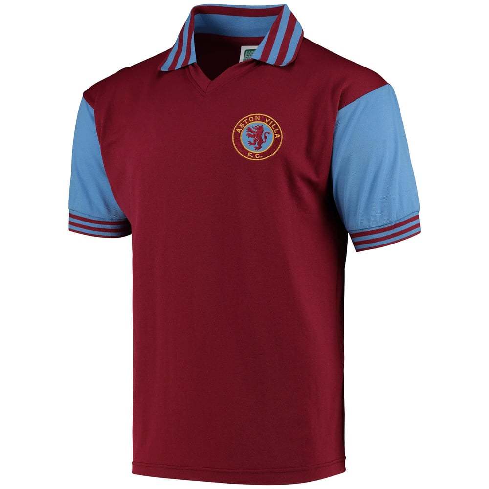 Women's Aston Villa 1980 Home Retro Shirt