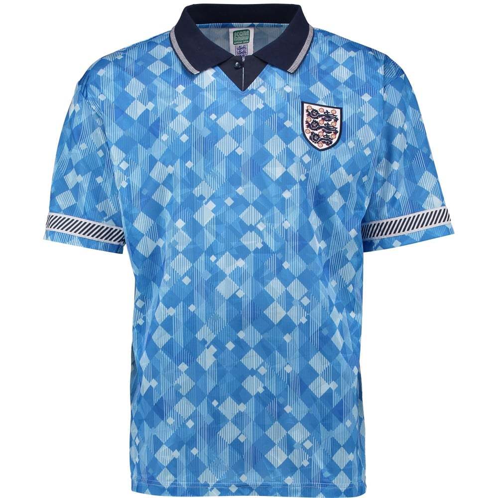 Men's England 1990 Third World Cup Finals Retro Shirt