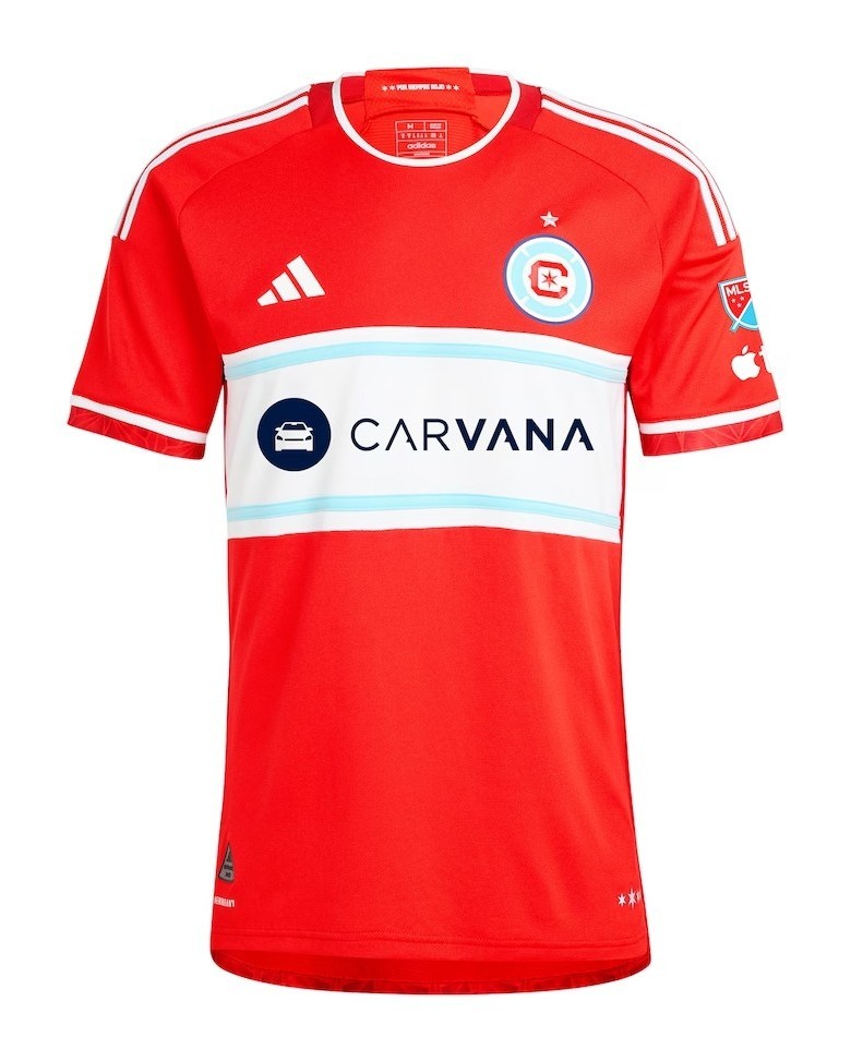 Women's Chicago Fire 2025 Home Shirt