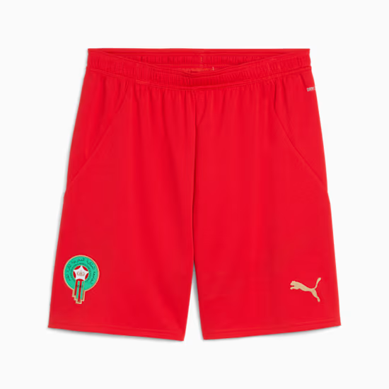 Kid's Morocco 2025 Third Shorts - Red