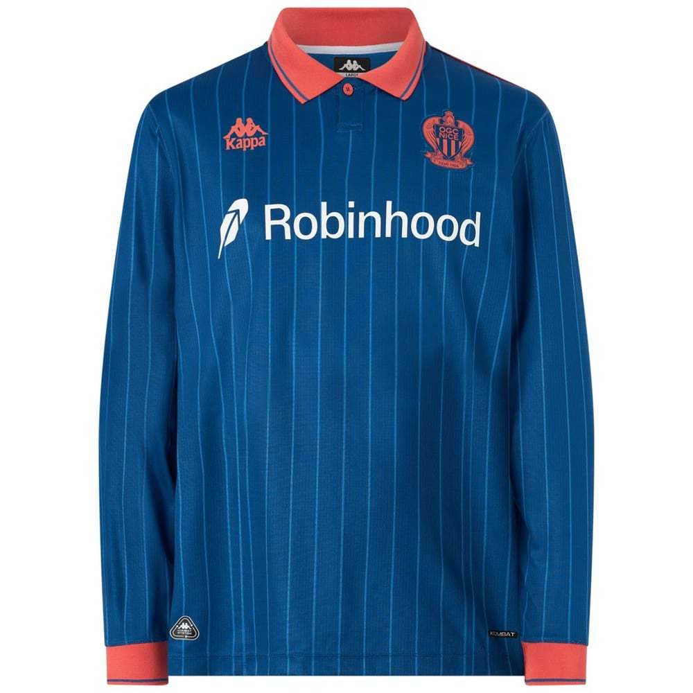 Men's OGC Nice 2025/26 Third Long Sleeve Shirt