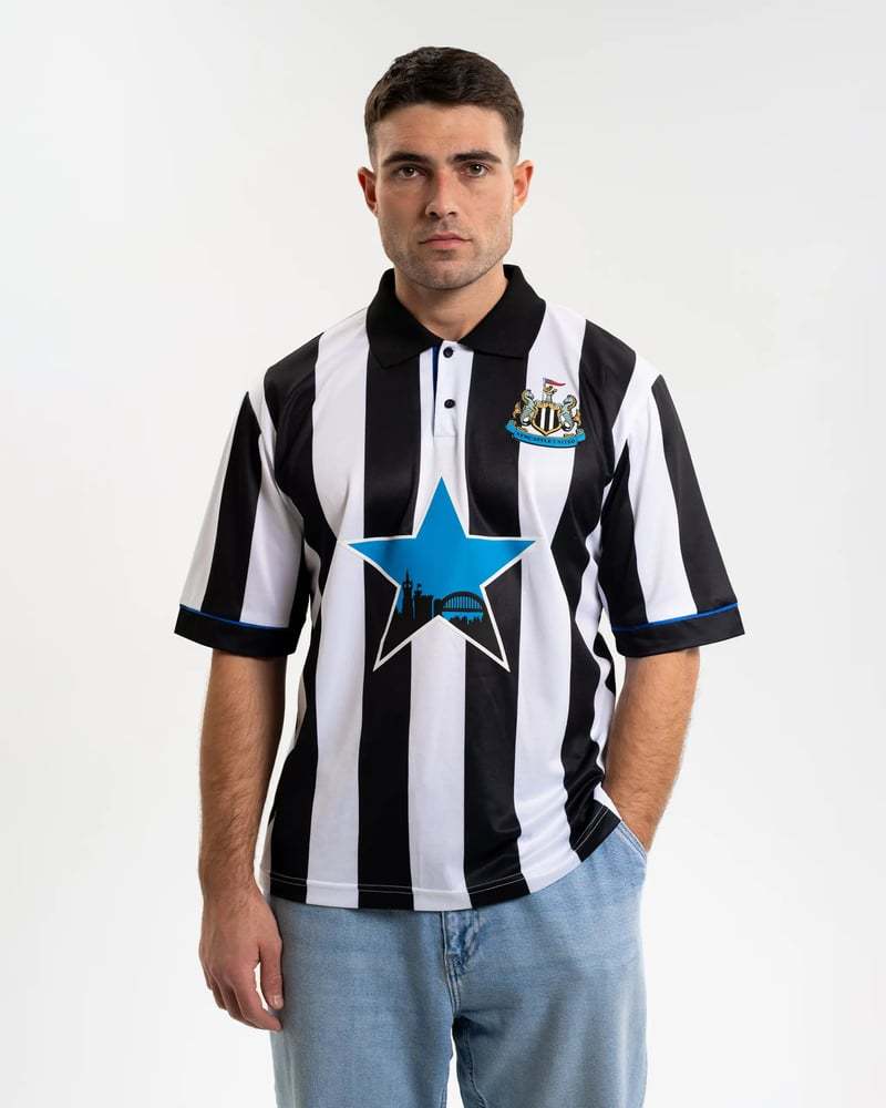 Men's Newcastle United 1993/95 Home Retro Shirt