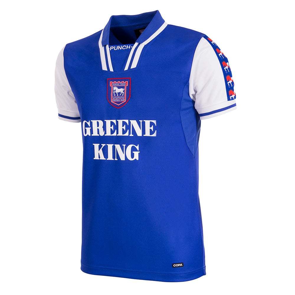 Women's Ipswich Town 1997/99 Home Retro Shirt