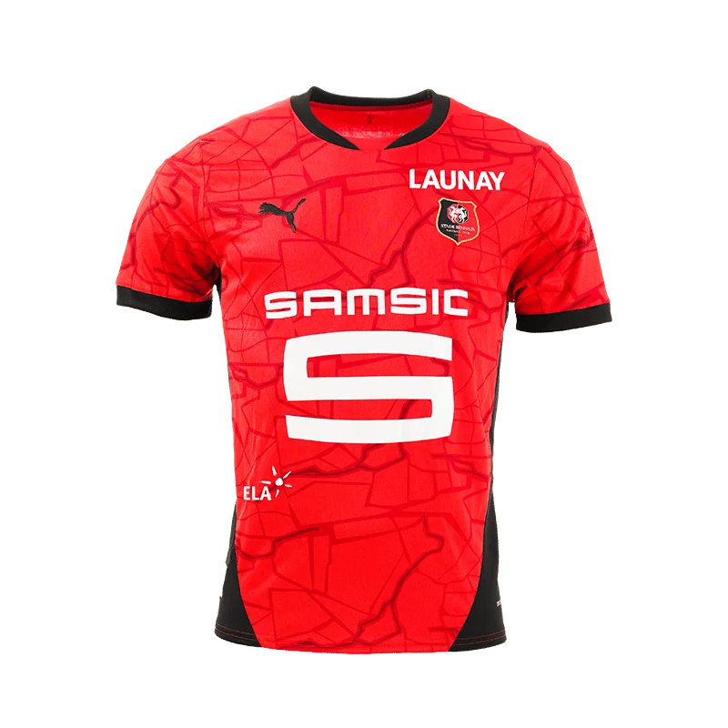 Kid's Rennes 2024/25 Home Shirt