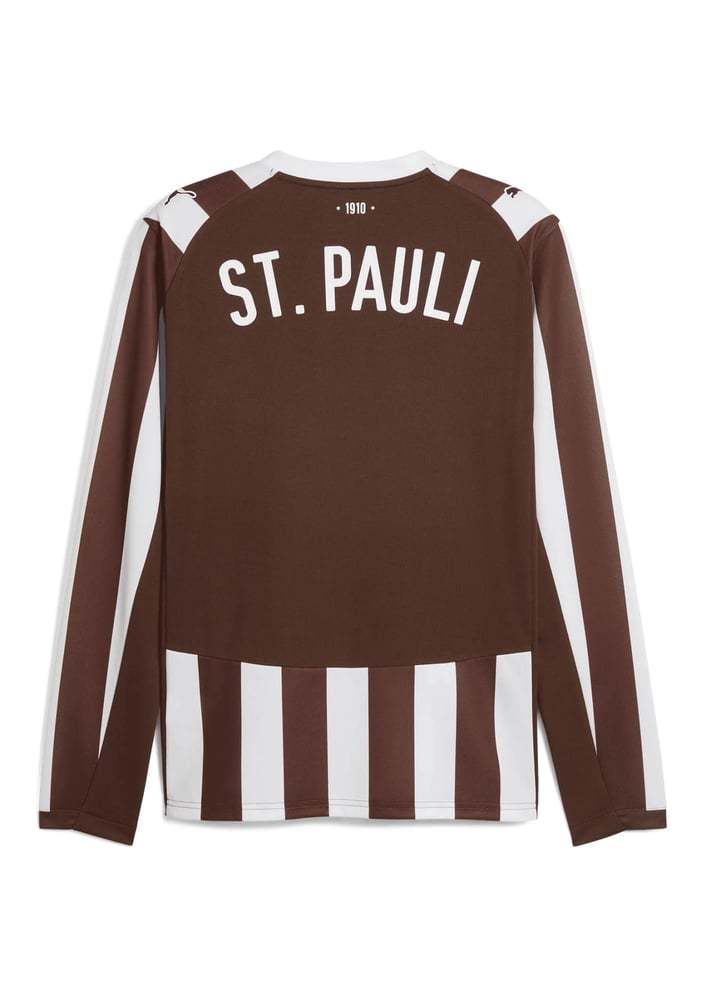 Men's FC St. Pauli 2025/26 Home Long Sleeve Shirt
