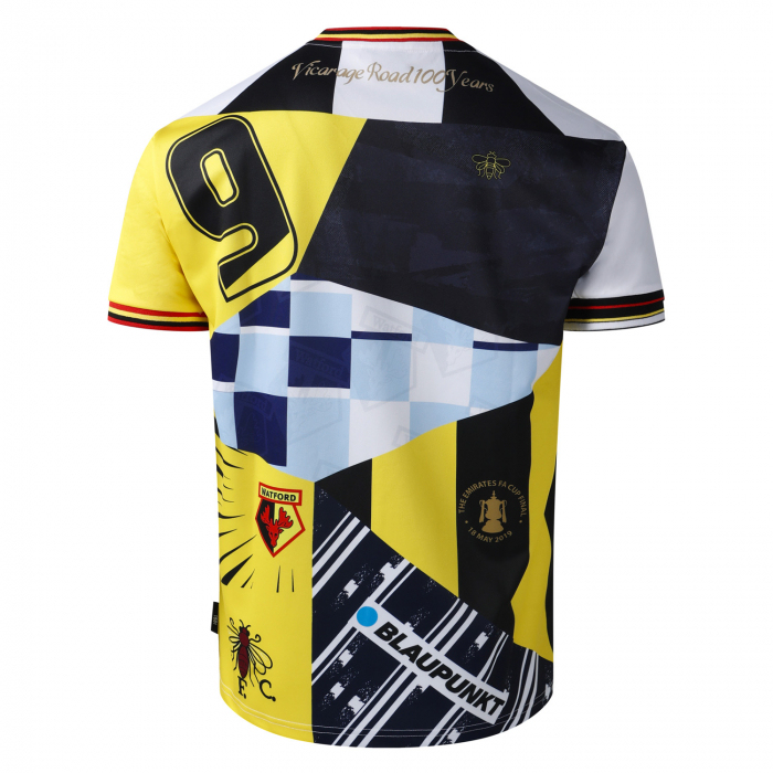 Kid's Watford 1973/74 Retro Mash Up Shirt