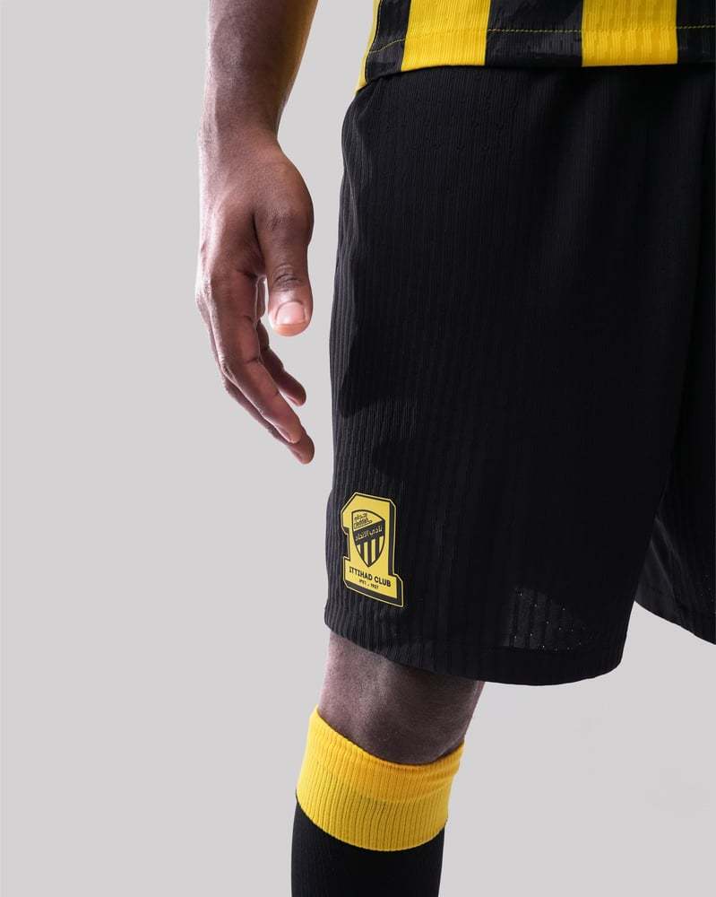 Kid's Al-Ittihad Club 2025/26 Home Shorts