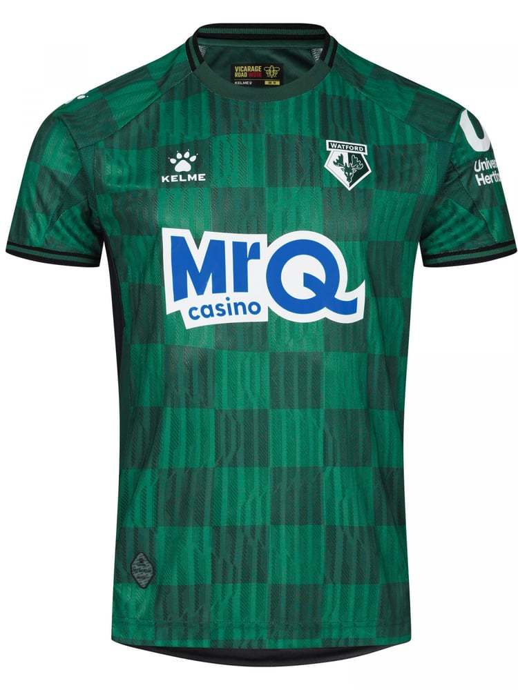 Men's Watford 2025/26 Away Sponsored Shirt