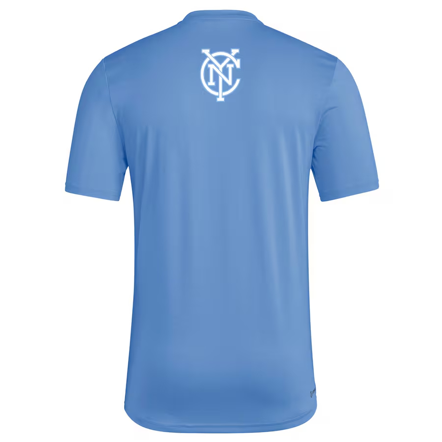 Kid's New York City FC 2025 Third Hook AEROREADY Shirt - Blue
