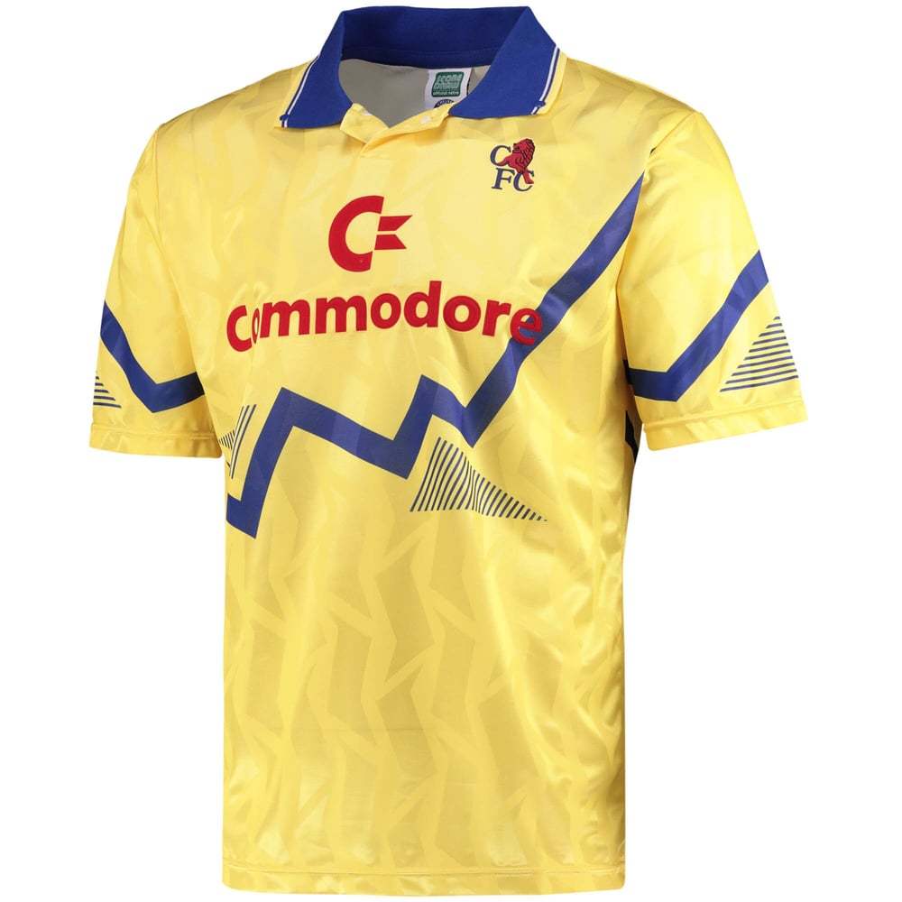 Women's Chelsea 1990 Retro Shirt - Yellow