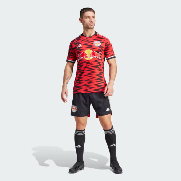 Kid's New York Red Bulls 2025 Home Shorts