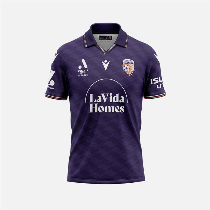 Kid's Perth Glory 2025/26 Home Shirt