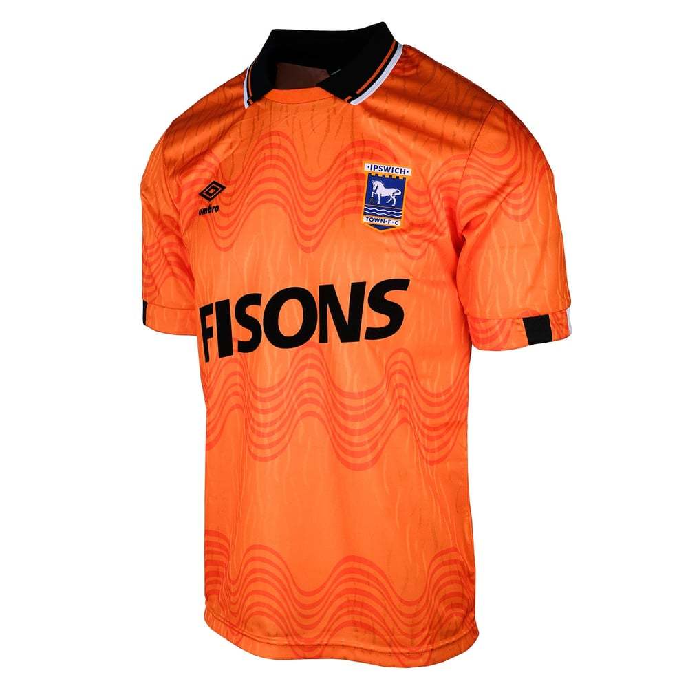 Women's Ipswich Town 1989/91 Away Retro Shirt