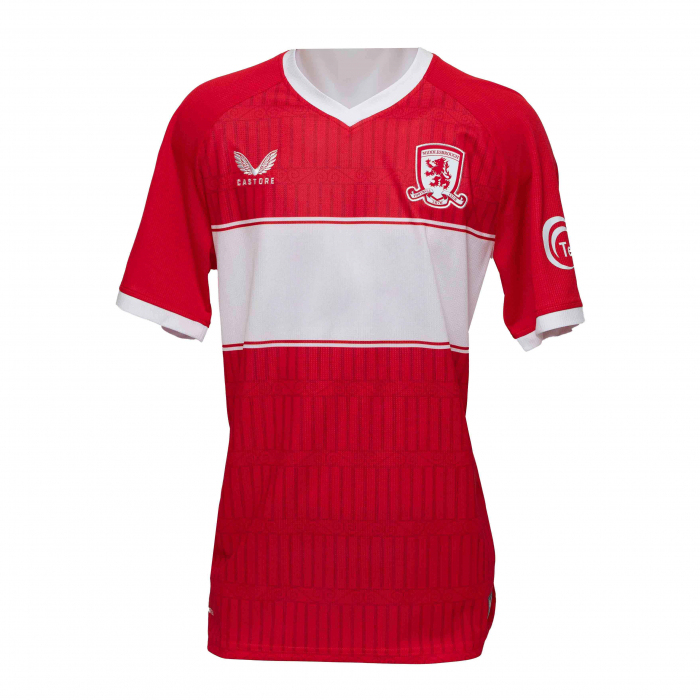 Kid's Middlesbrough 2025/26 Home Blank Shirt