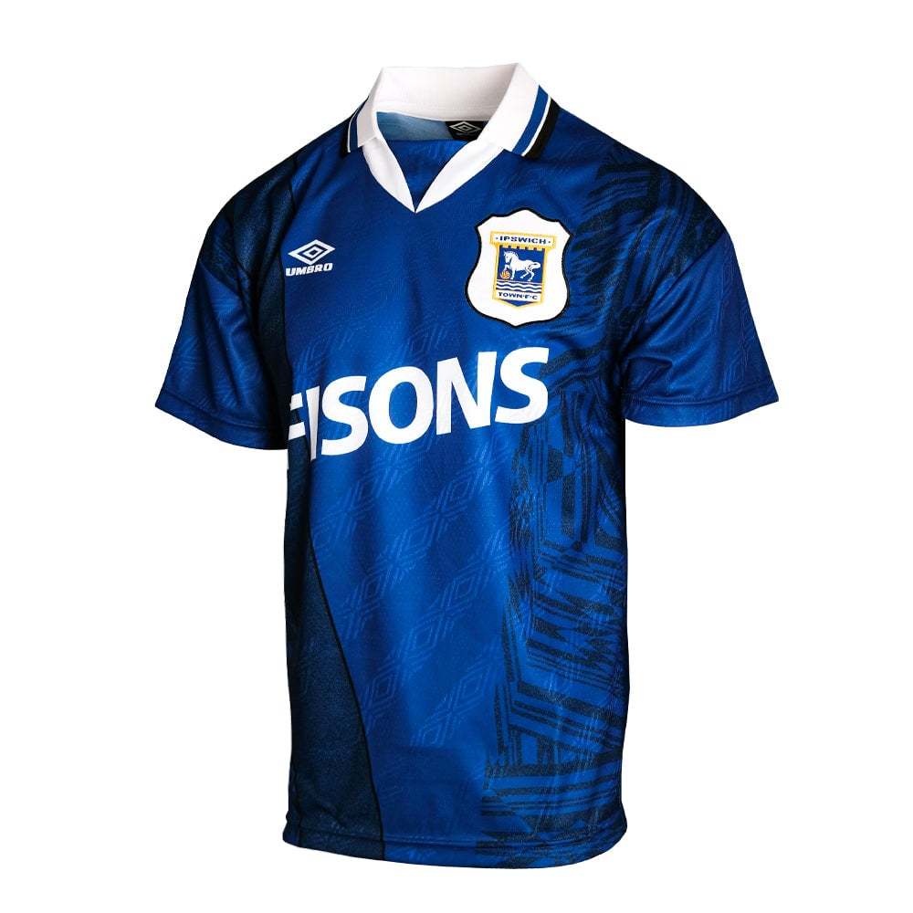 Men's Ipswich Town 1994/95 Home Retro Shirt