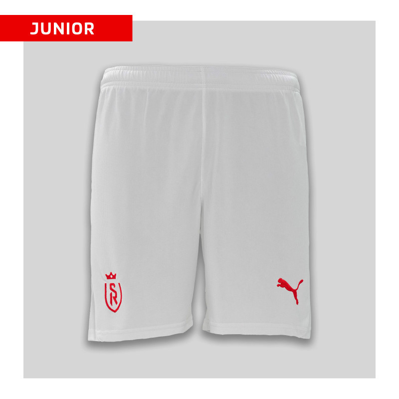 Kid's Reims 2024/25 Home Shorts