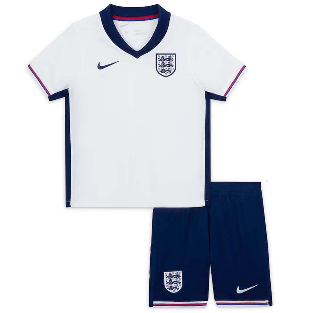 Kid's England Home Jersey+Shorts EURO 2024
