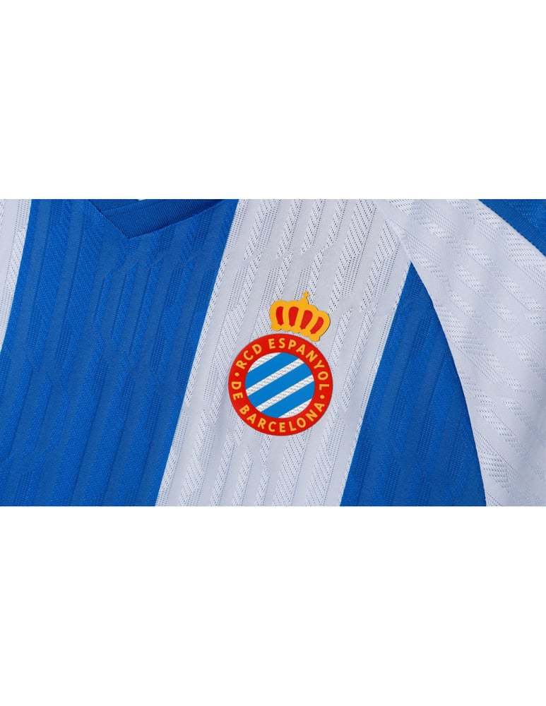 Men's RCD Espanyol 2025/26 Home Long Sleeve Shirt