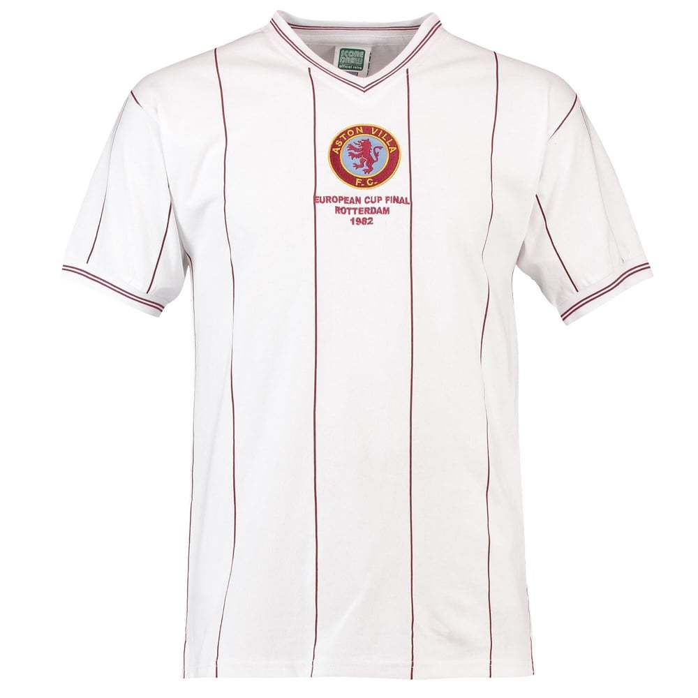 Kid's Aston Villa 1982 Retro European Cup Final Shirt
