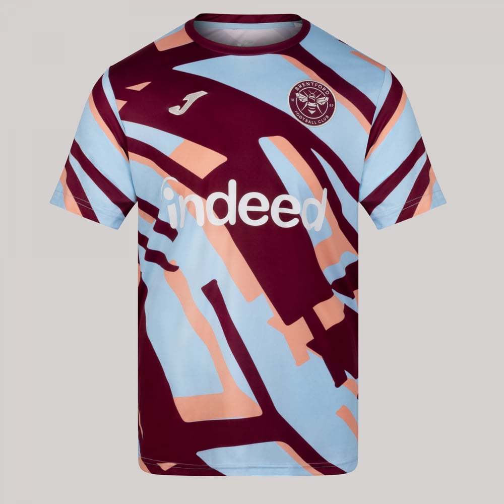 Women's Brentford 2025/26 Third Pre Match Shirt - Blue