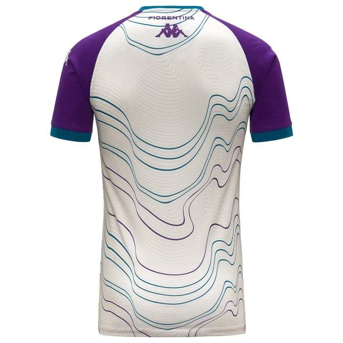 Men's Fiorentina 2025/26 Third Prematch Shirt - White