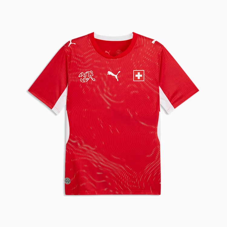 Kid's Switzerland 2026 Home World Cup Shirt
