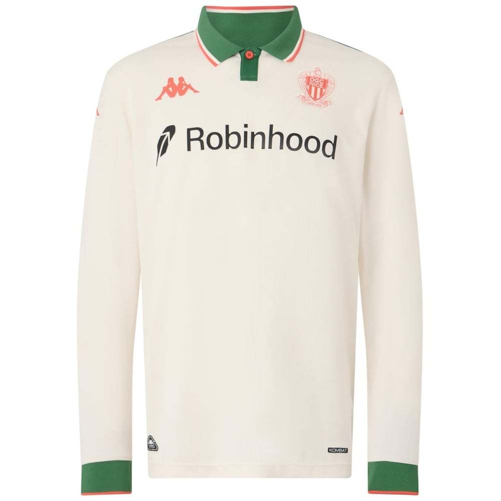 Women's OGC Nice 2025/26 Away Long Sleeve Shirt
