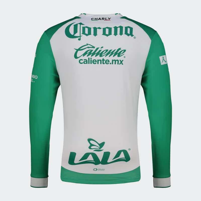 Men's Santos Laguna 2025/26 Home Long Sleeve Shirt