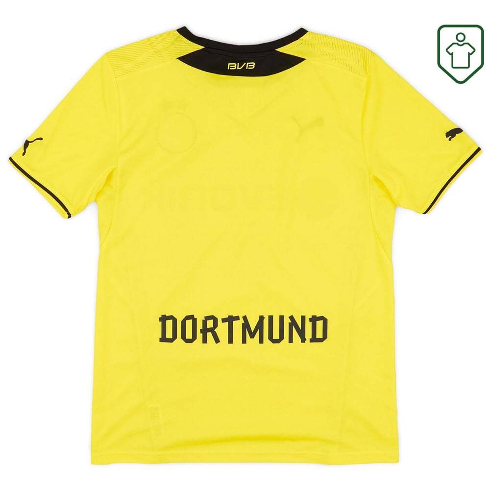 Men's BVB Borussia Dortmund 2013/14 Home Retro Shirt