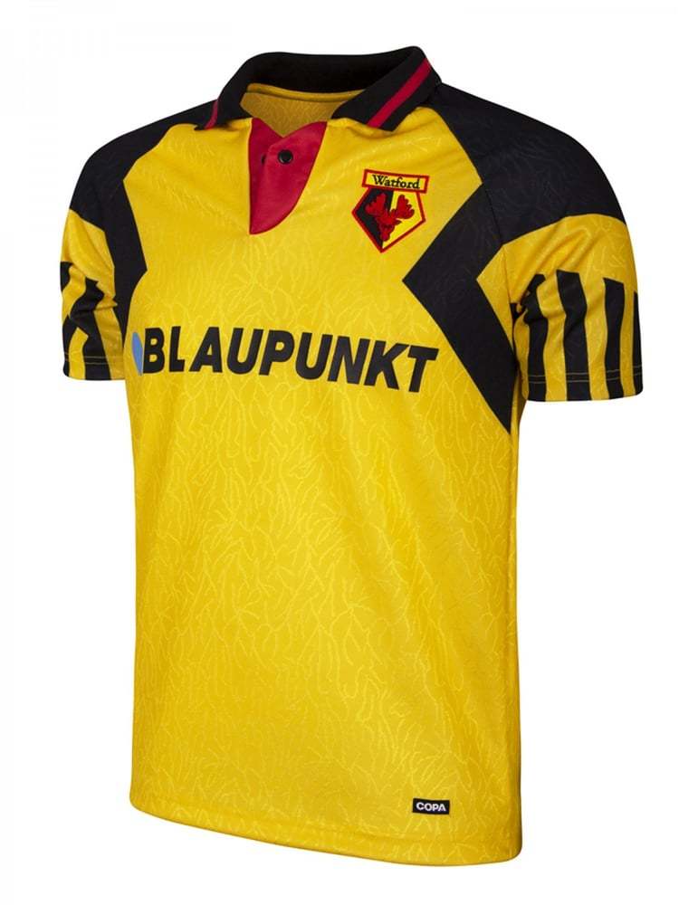 Kid's Watford 1994/95 Home Retro Shirt
