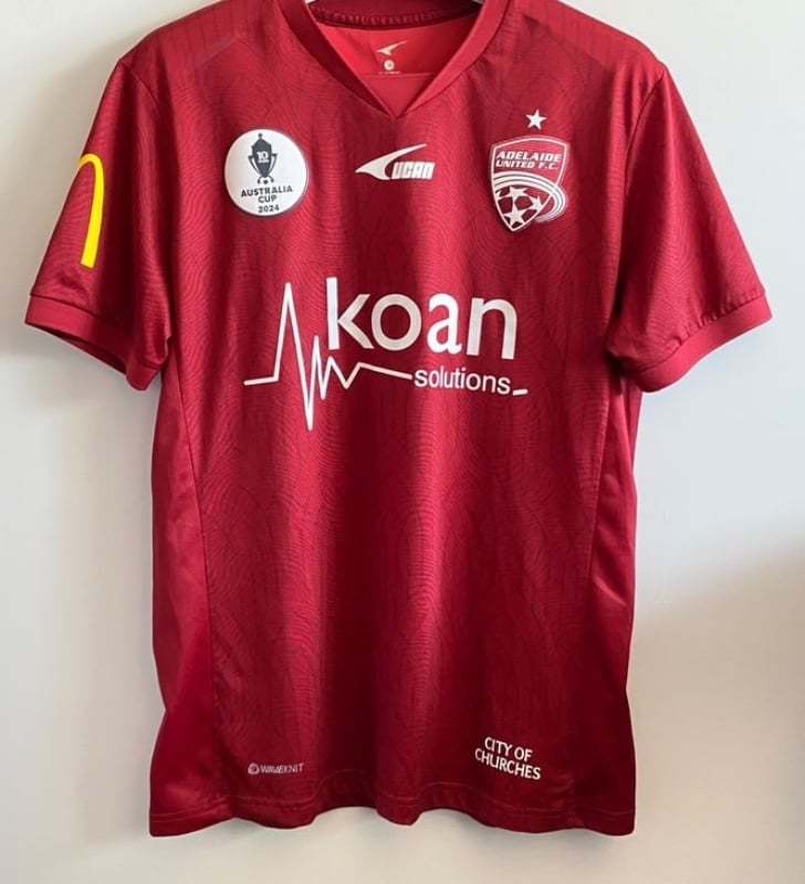 Kid's Adelaide United 2024/25 Home Cup Shirt