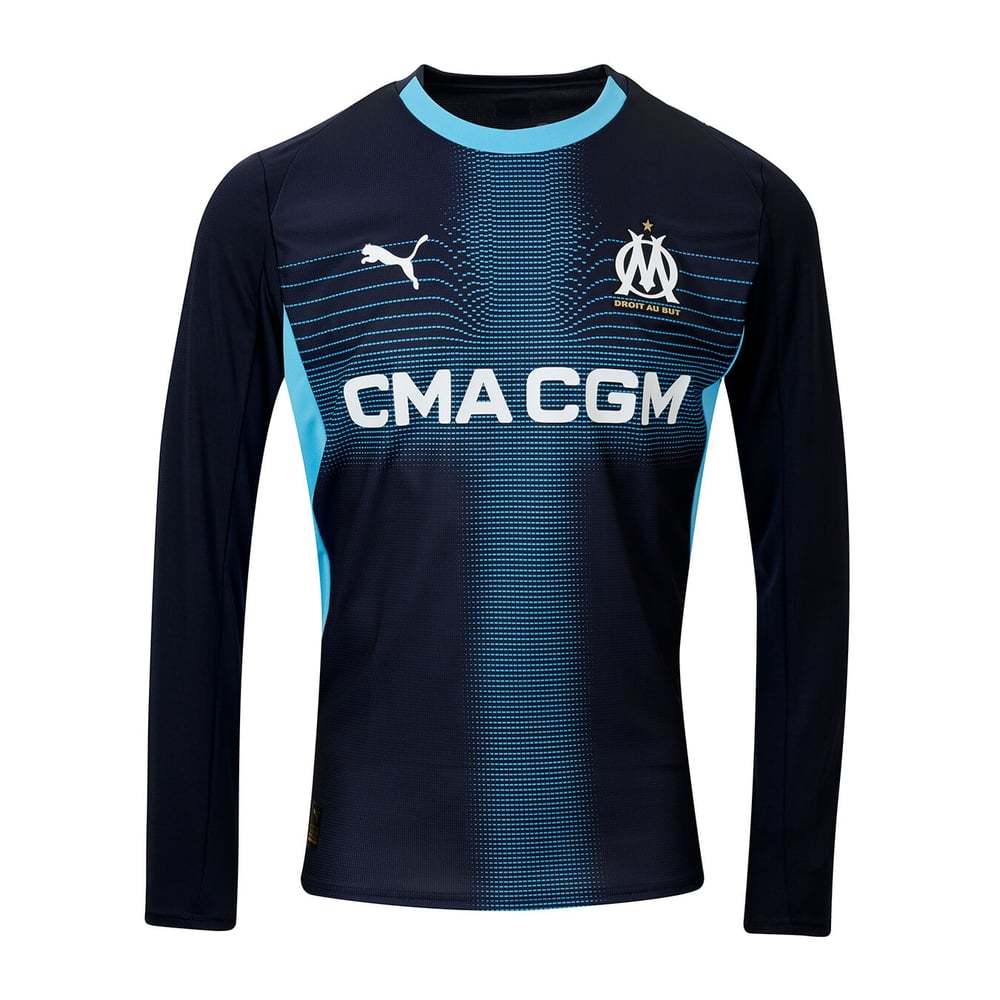 Kid's OM 2025/26 Away Long Sleeve Shirt