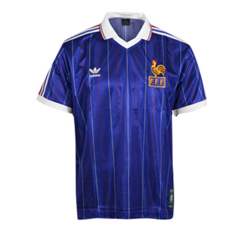 France Rertro Home Jersey 1982