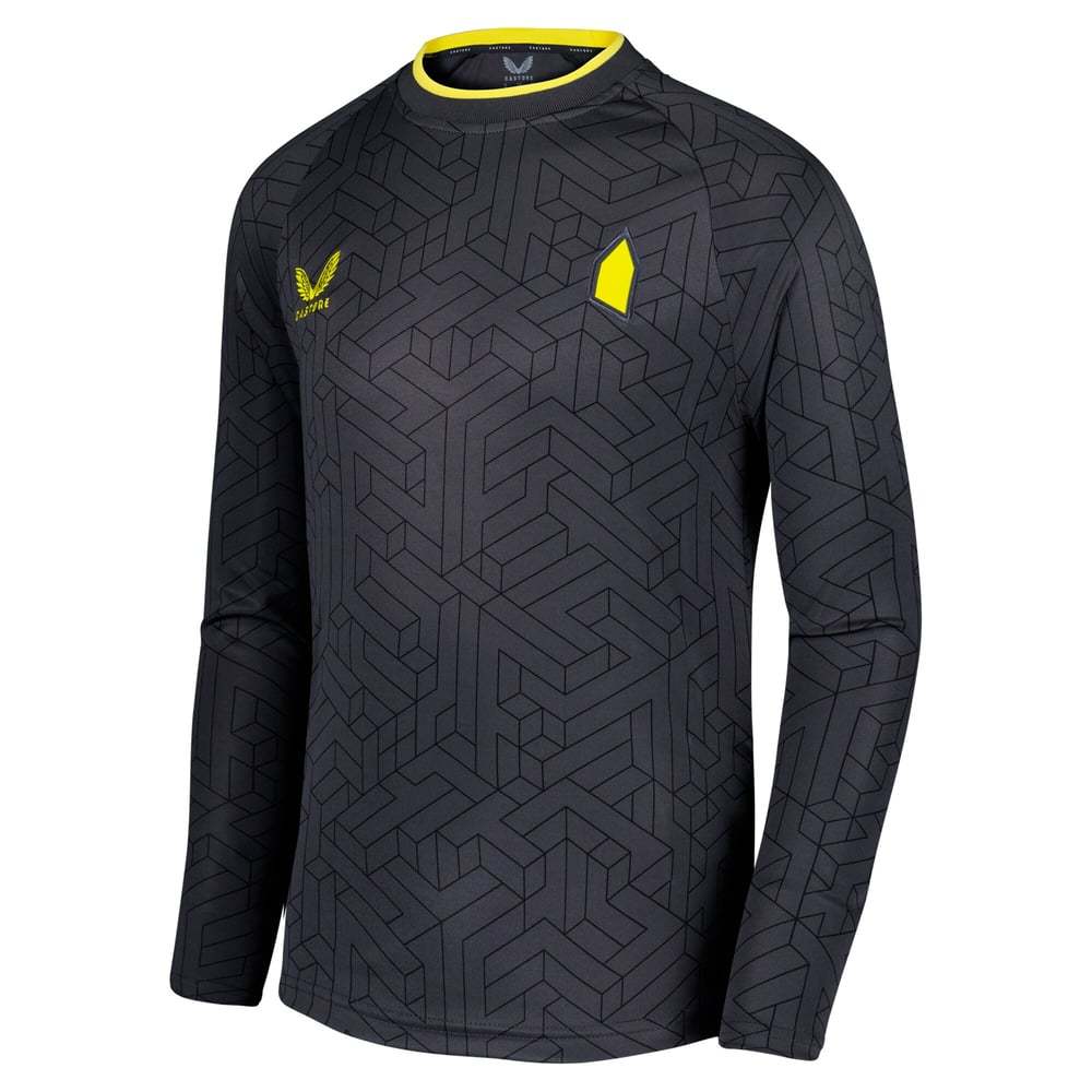 Kid's Everton 2024/25 Away Long Sleeve Shirt