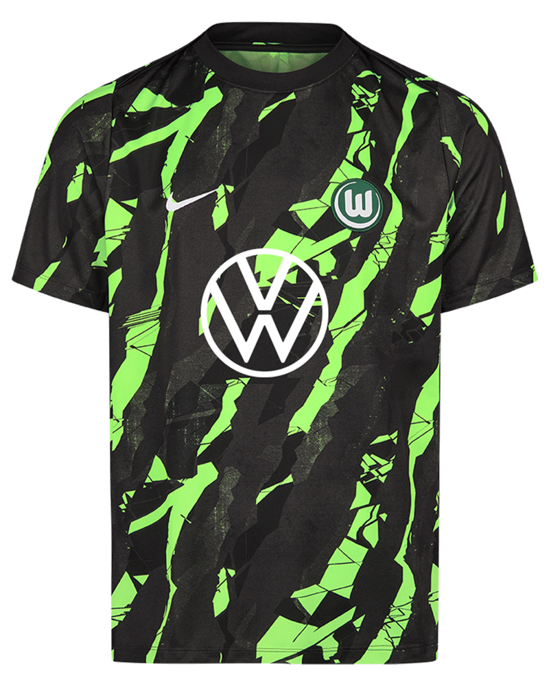 Men's VfL Wolfsburg 2025/26 Third Warm Up VW Shirt