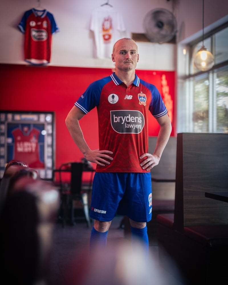 Men's Newcastle Jets 2025/26 Home Australia Cup Shirt