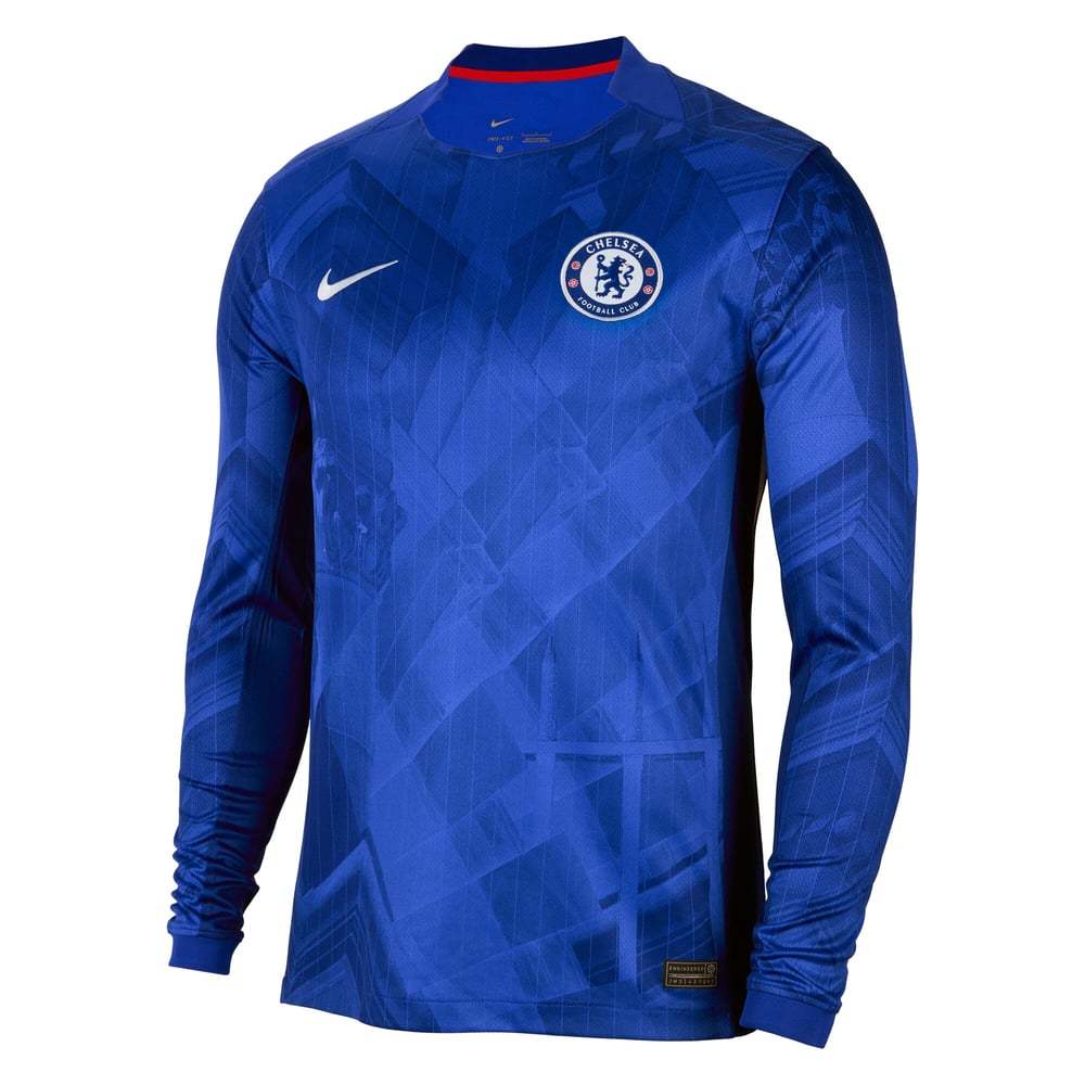 Men's Chelsea 2025/26 Home Long Sleeve Shirt