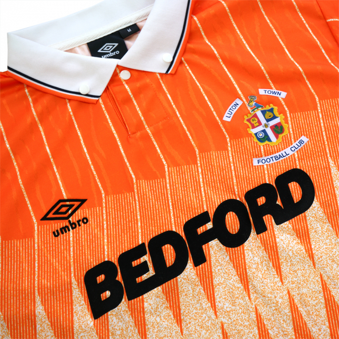 Kid's Luton Town 1989/90 Away Retro Shirt