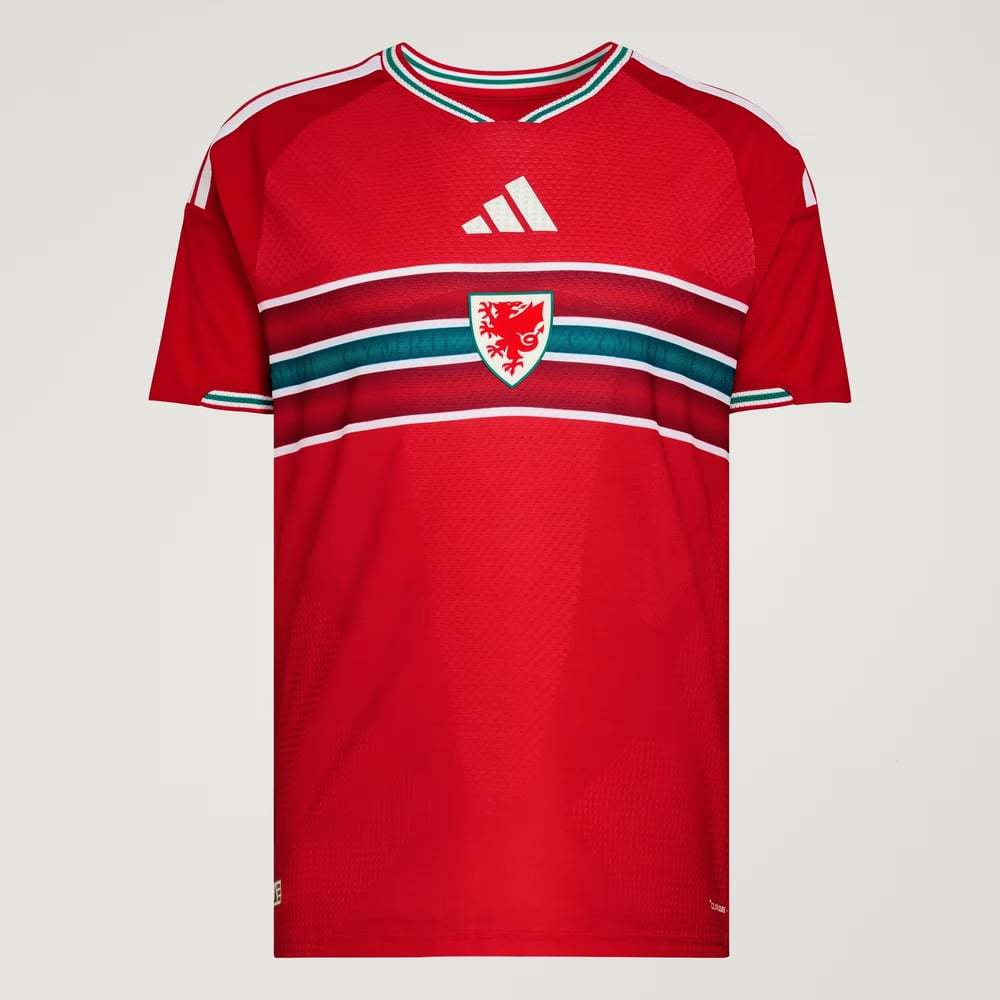 Kid's Wales 2026 Home Authentic World Cup Shirt